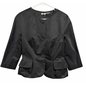 Leon Max Limited Edition Black Blazer Women's‎ Size 6